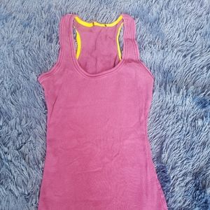 Purple tank